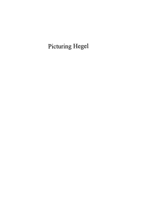 Cover image for book Picturing Hegel