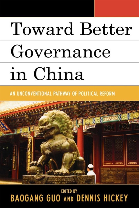 Cover image for book Toward Better Governance in China