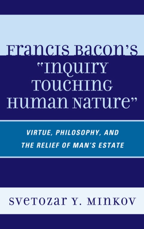 Cover image for book Francis Bacon's Inquiry Touching Human Nature