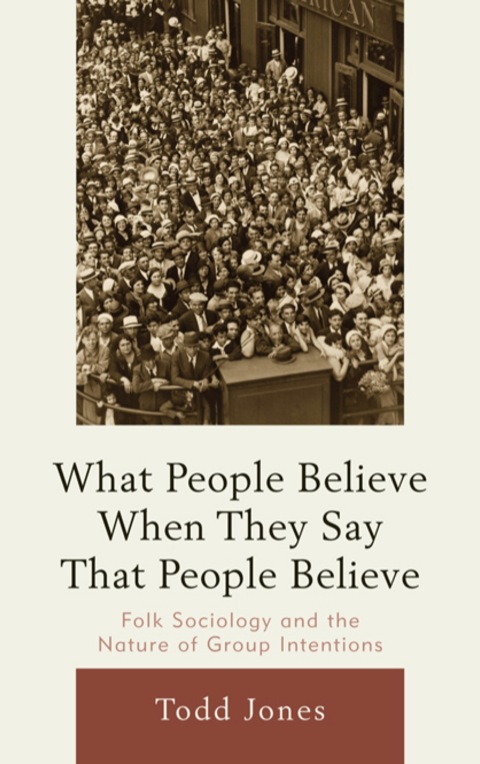 Cover image for book What People Believe When They Say That People Believe