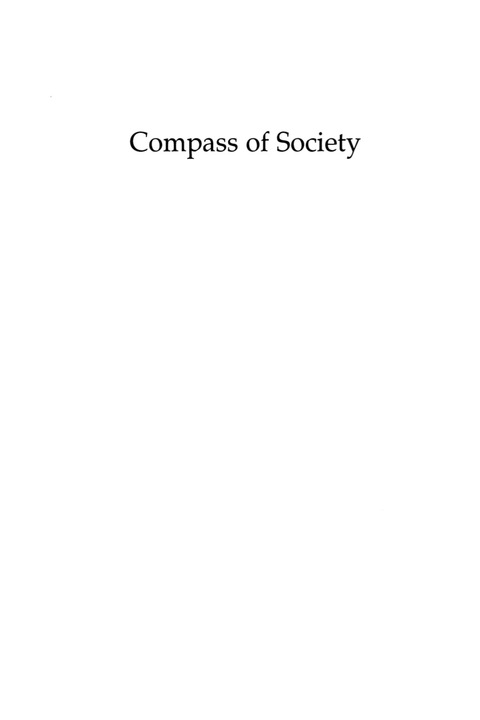Cover image for book Compass of Society