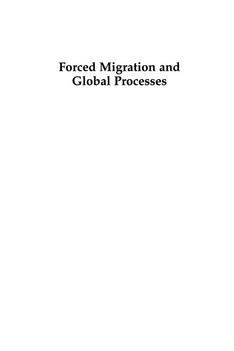 Cover image for book Forced Migration and Global Processes