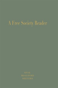 Cover image: A Free Society Reader 9780739101438