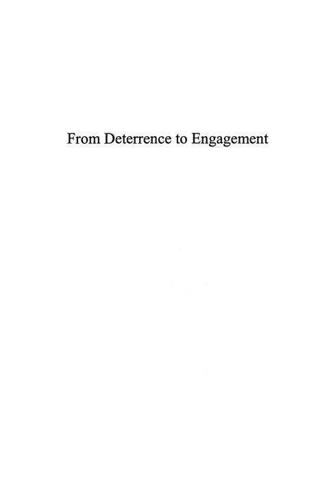 Cover image for book From Deterrence to Engagement