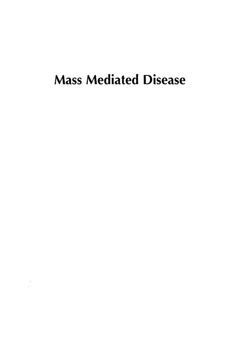 Cover image for book Mass Mediated Disease