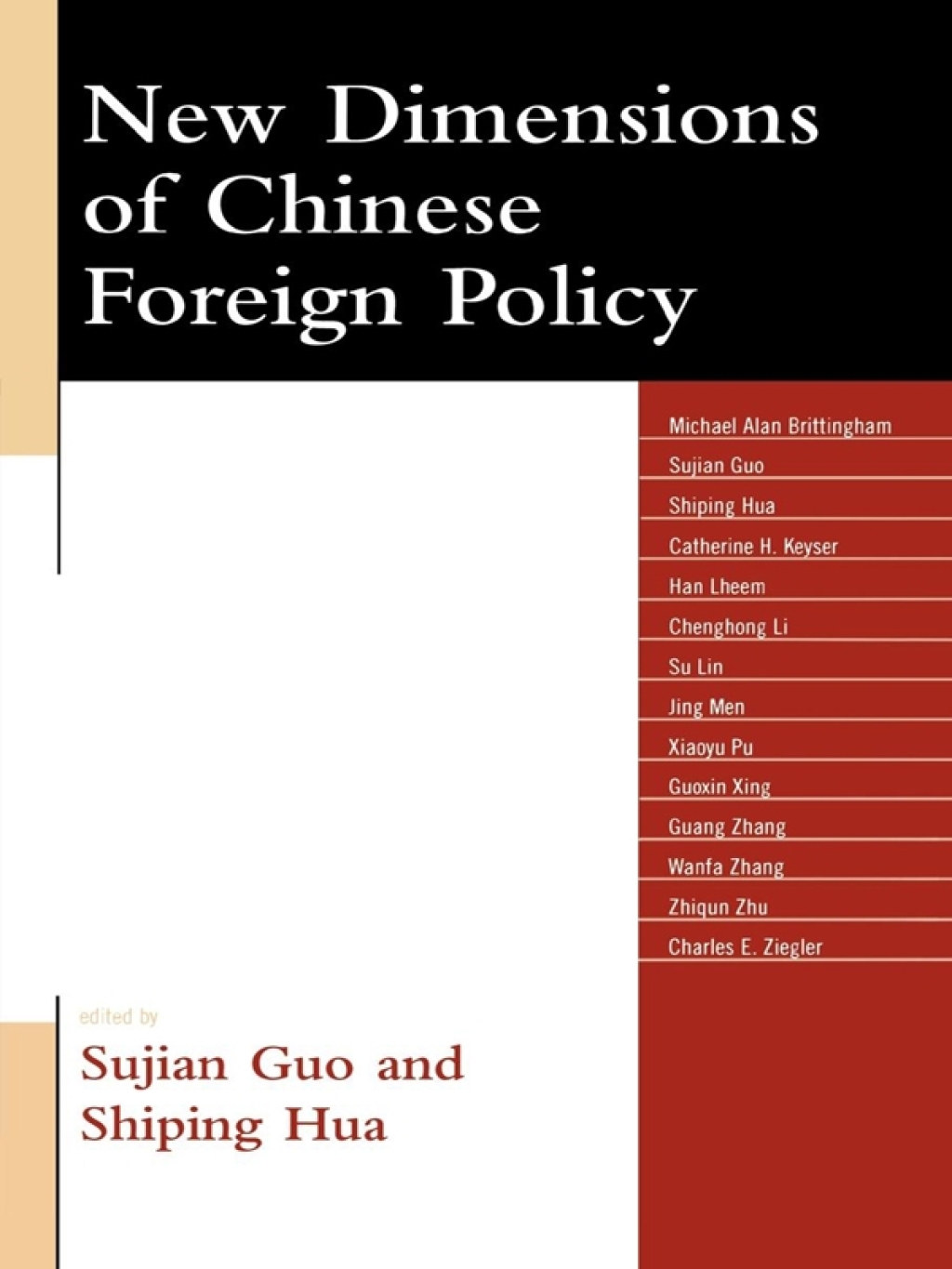Reflowable New Dimensions of Chinese Foreign Policy; $38.28