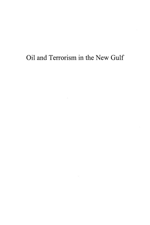 Cover image for book Oil and Terrorism in the New Gulf
