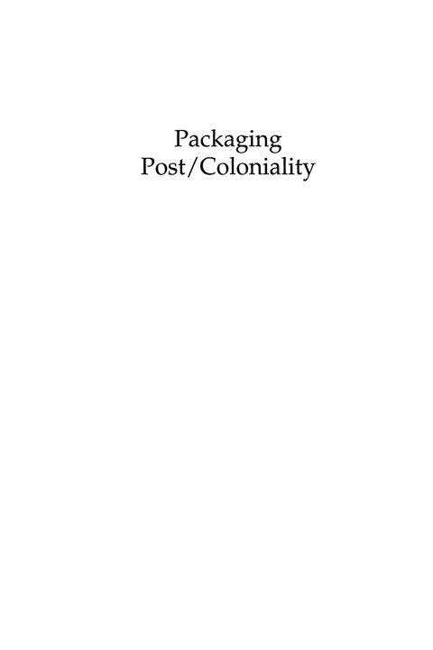 Cover image for book Packaging Post/Coloniality