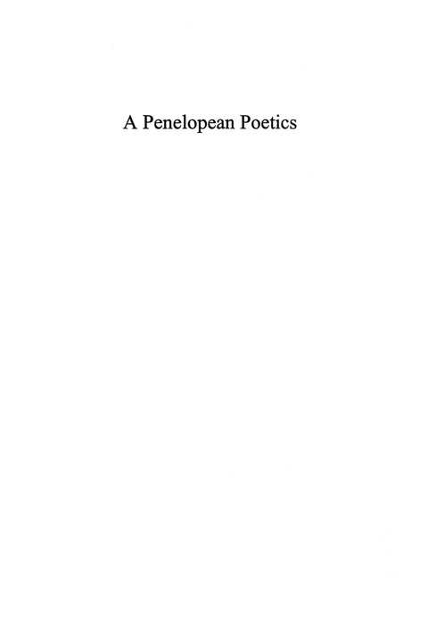Penelopean Poetics 