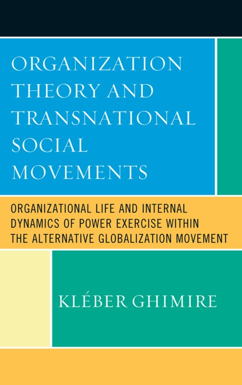 Cover image for book Organization Theory and Transnational Social Movements