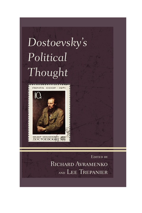 Cover image for book Dostoevsky's Political Thought
