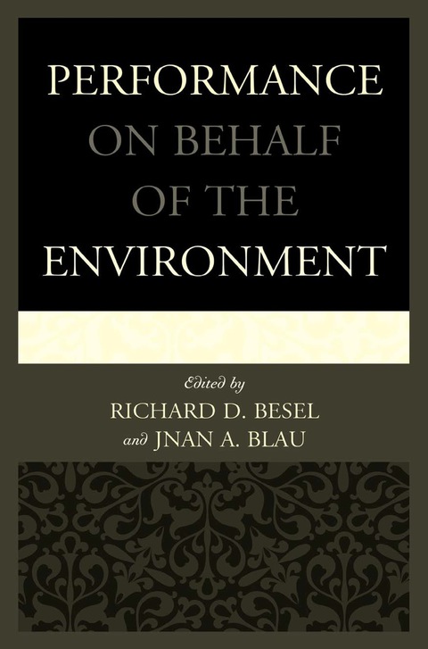 Cover image for book Performance on Behalf of the Environment