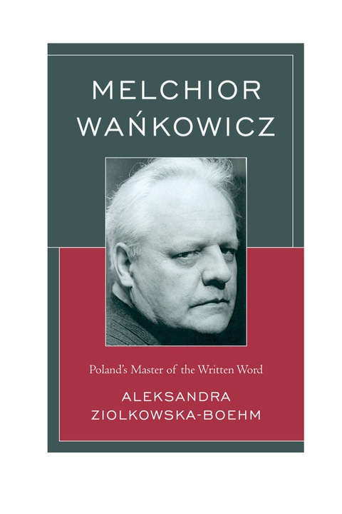 Cover image for book Melchior Wankowicz