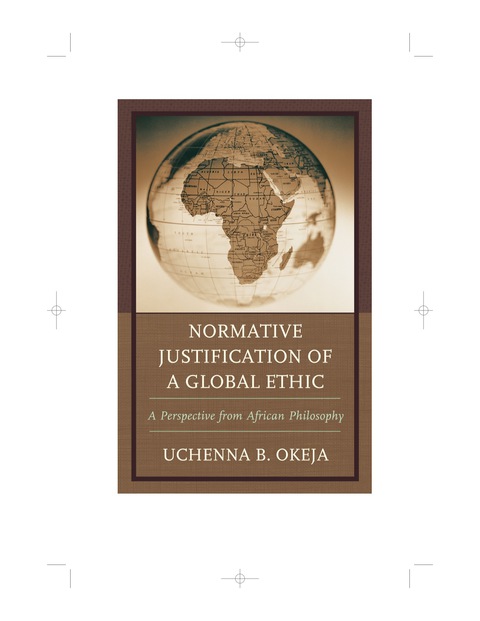 Cover image for book Normative Justification of a Global Ethic