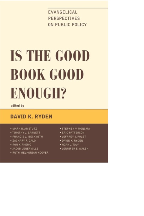 Cover image for book Is the Good Book Good Enough?