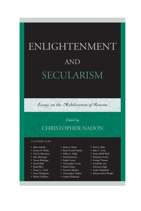 Cover image for book Enlightenment and Secularism