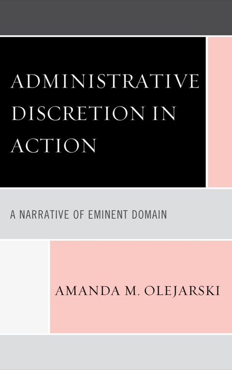 Cover image for book Administrative Discretion in Action