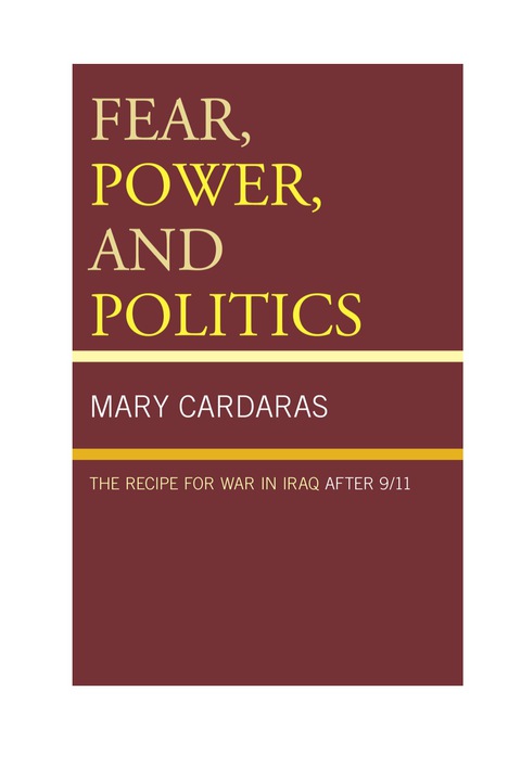 Cover image for book Fear, Power, and Politics