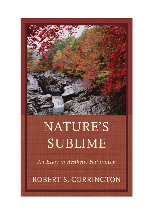 Cover image for book Nature's Sublime