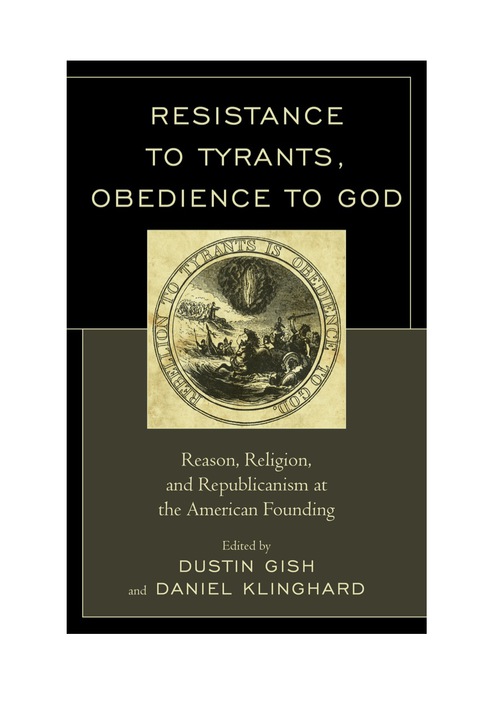 Cover image for book Resistance to Tyrants, Obedience to God