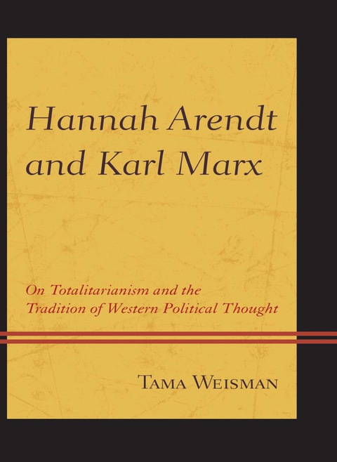 Cover image for book Hannah Arendt and Karl Marx