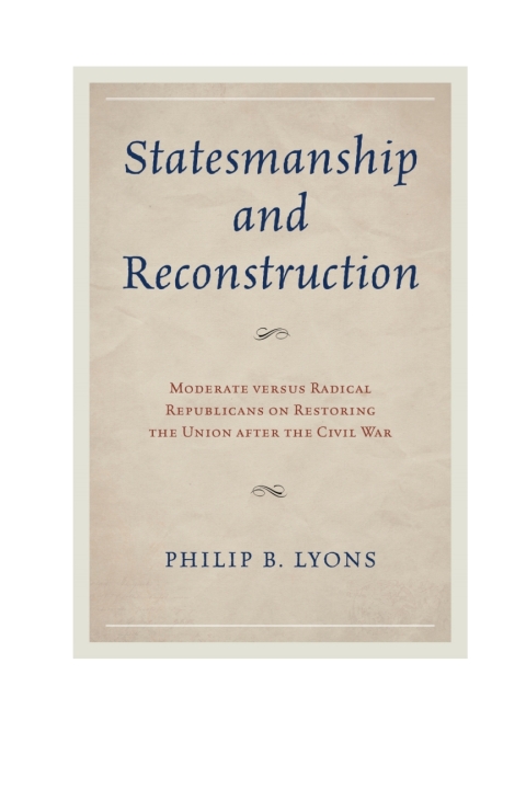 Cover image for book Statesmanship and Reconstruction