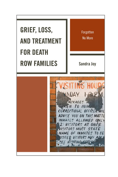 Cover image for book Grief, Loss, and Treatment for Death Row Families