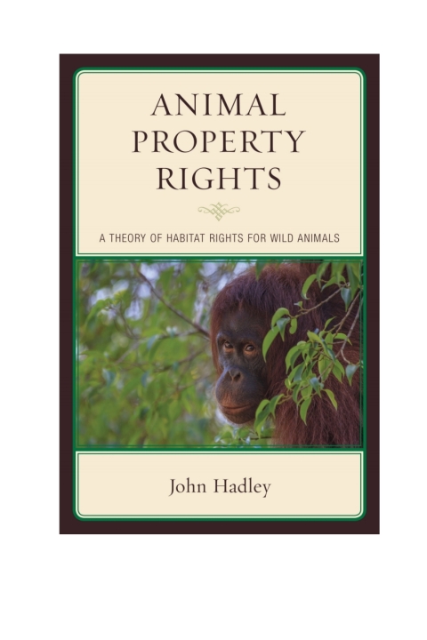 Cover image for book Animal Property Rights