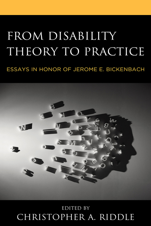 Cover image for book From Disability Theory to Practice