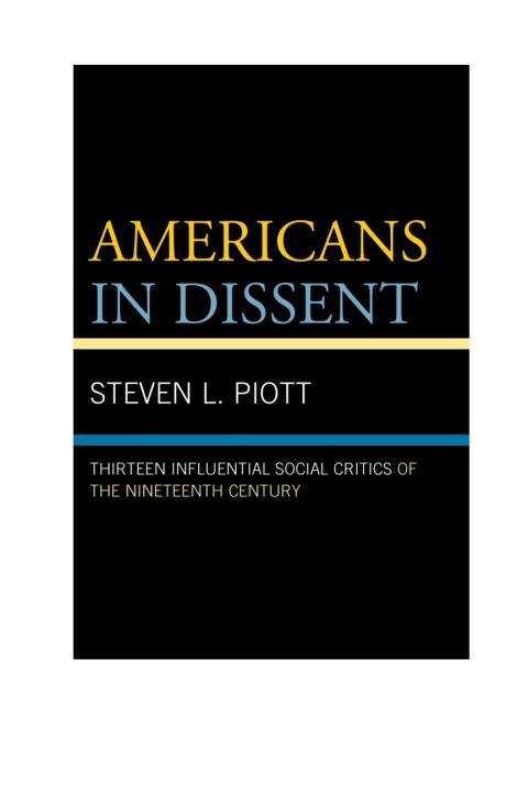 Cover image for book Americans in Dissent