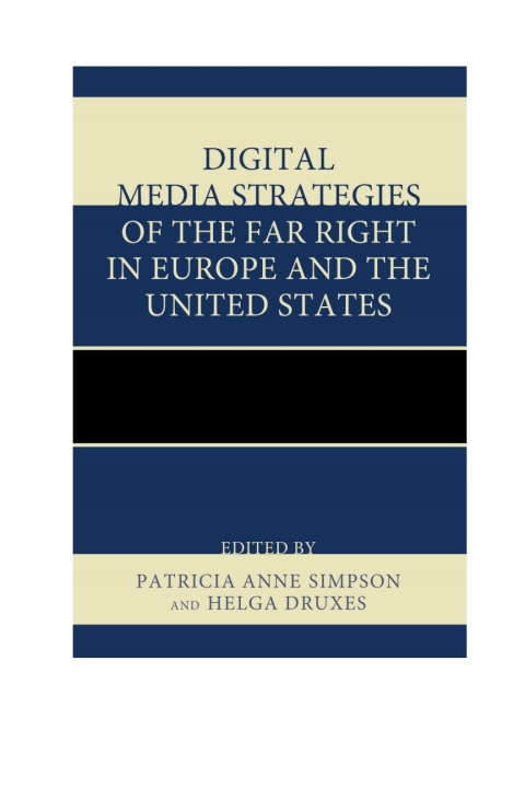 Cover image for book Digital Media Strategies of the Far Right in Europe and the United States
