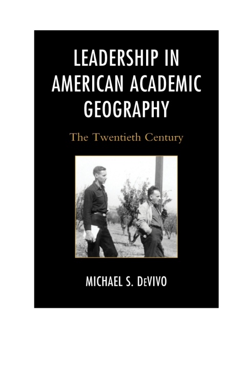 Cover image for book Leadership in American Academic Geography