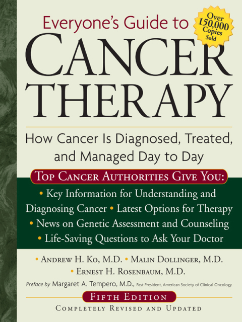 Cover image for book Everyone's Guide to Cancer Therapy