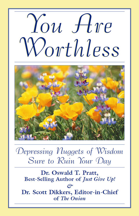 Cover image for book You Are Worthless