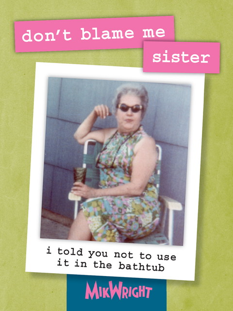 Cover image for book don't blame me, sister