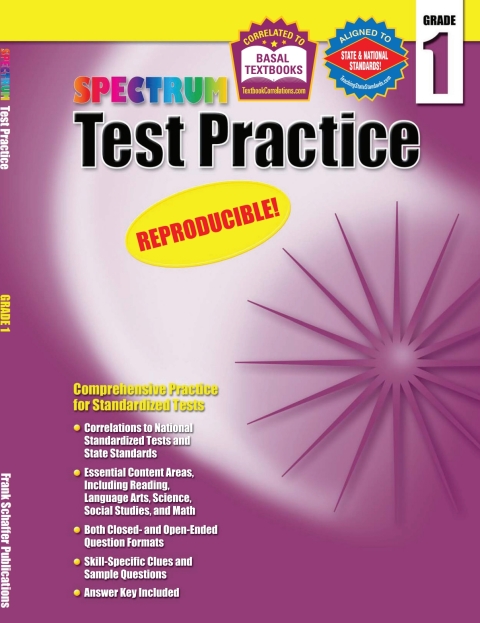 Cover image for book Test Practice, Grade 1