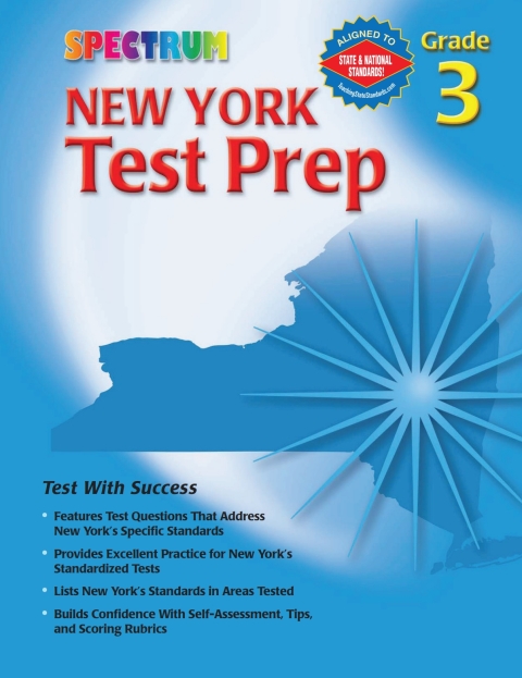 Cover image for book New York Test Prep, Grade 3