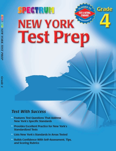Cover image for book New York Test Prep, Grade 4