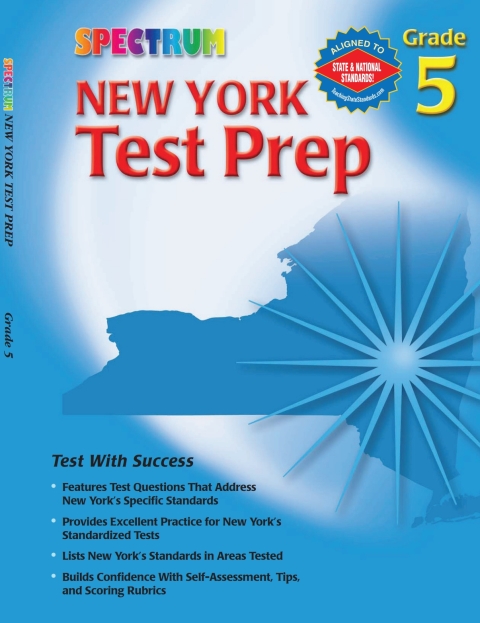 Cover image for book New York Test Prep, Grade 5