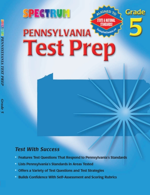 Cover image for book Pennsylvania Test Prep, Grade 5
