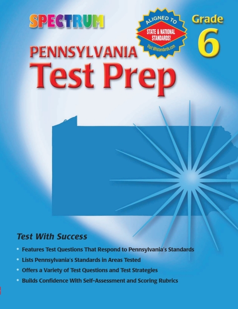 Cover image for book Pennsylvania Test Prep, Grade 6