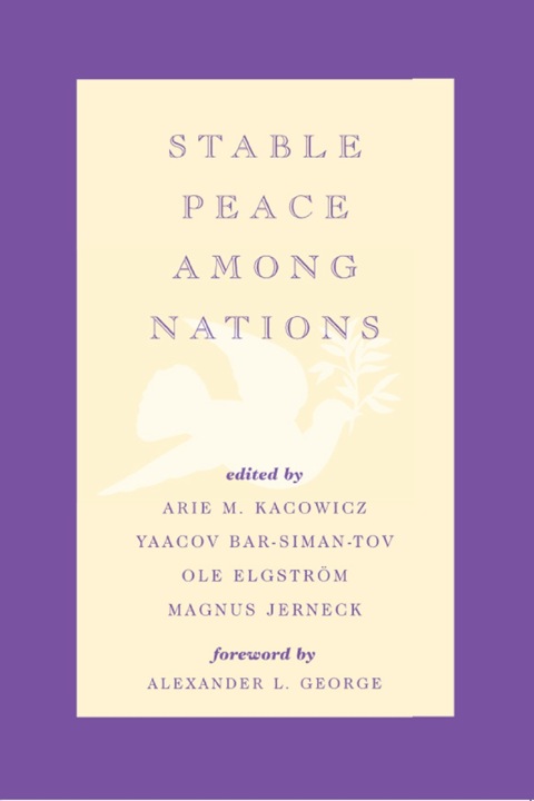 Cover image for book Stable Peace Among Nations