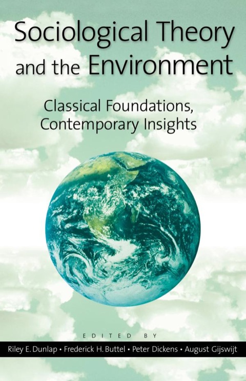 Cover image for book Sociological Theory and the Environment