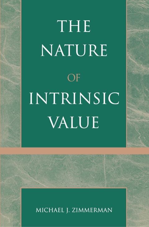 Cover image for book The Nature of Intrinsic Value