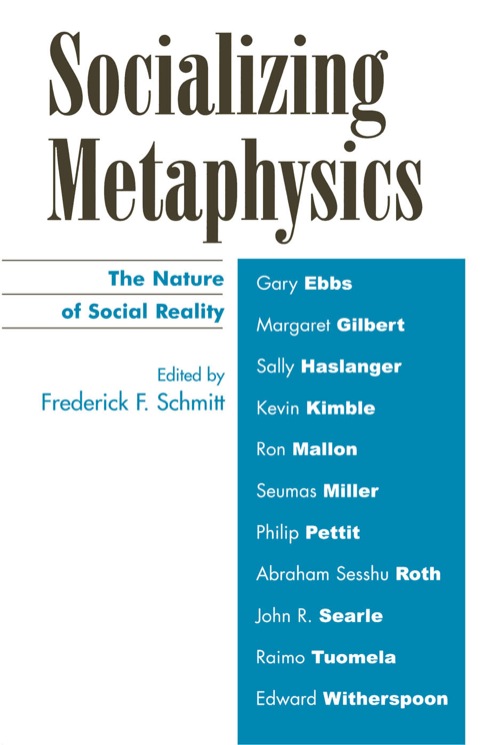 Cover image for book Socializing Metaphysics