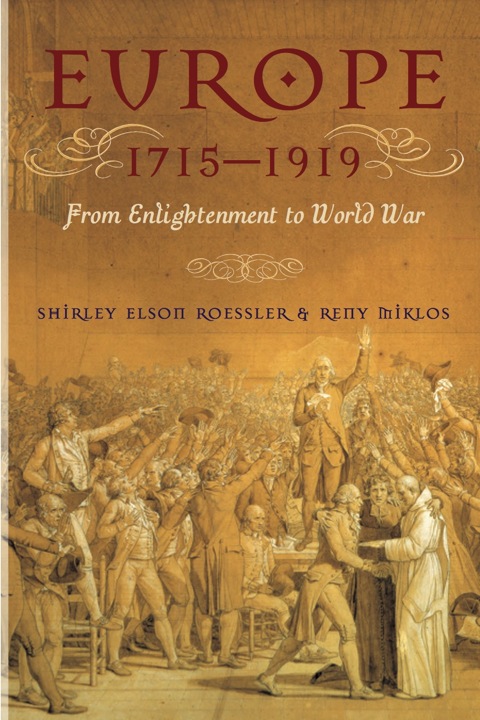 Cover image for book Europe 1715-1919