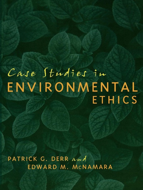 Cover image for book Case Studies in Environmental Ethics