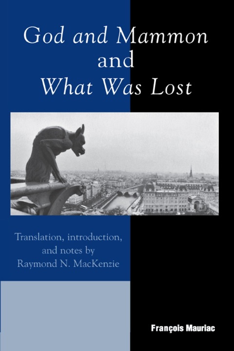 Cover image for book God and Mammon and What Was Lost