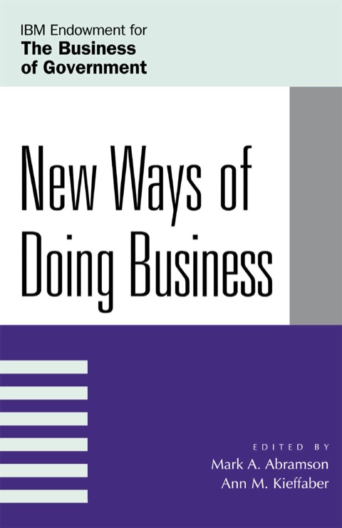 Cover image for book New Ways of Doing Business