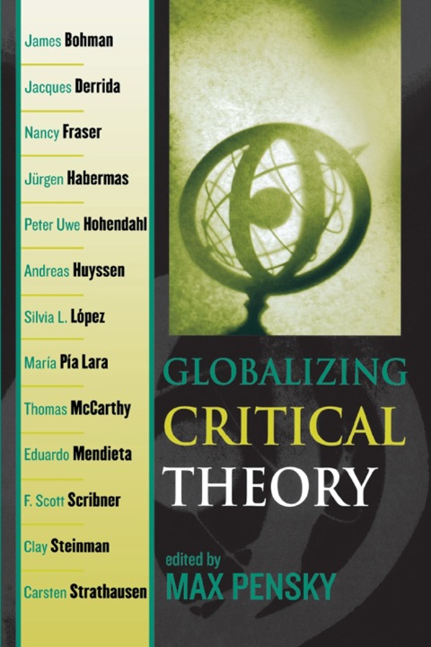 Cover image for book Globalizing Critical Theory